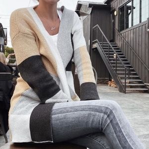 Neutral Sweater Cardigan